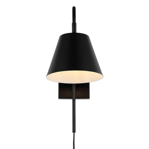Safavieh Rhoeva 10" Wall Sconce Black SCN4145B