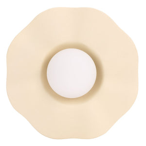 Safavieh RENZA, Elegant 15-Inch Ivory Ceramic Wall Sconce for Ambient Lighting in Any Room Decor Style SCN7000A
