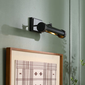 Safavieh Andie, 15 Inch Metal Wall Sconce - Elegant Lighting Fixture For Modern And Classic Decor Styles Black Metal Scn7001a