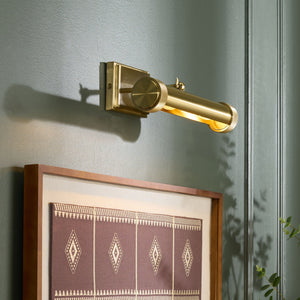 Safavieh Andie, 15 Inch Metal Wall Sconce - Elegant Lighting Fixture For Modern And Classic Decor Styles Brass Metal Scn7001b