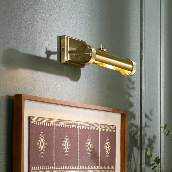 Safavieh Andie, 15 Inch Metal Wall Sconce - Elegant Lighting Fixture For Modern And Classic Decor Styles Brass Metal Scn7001b