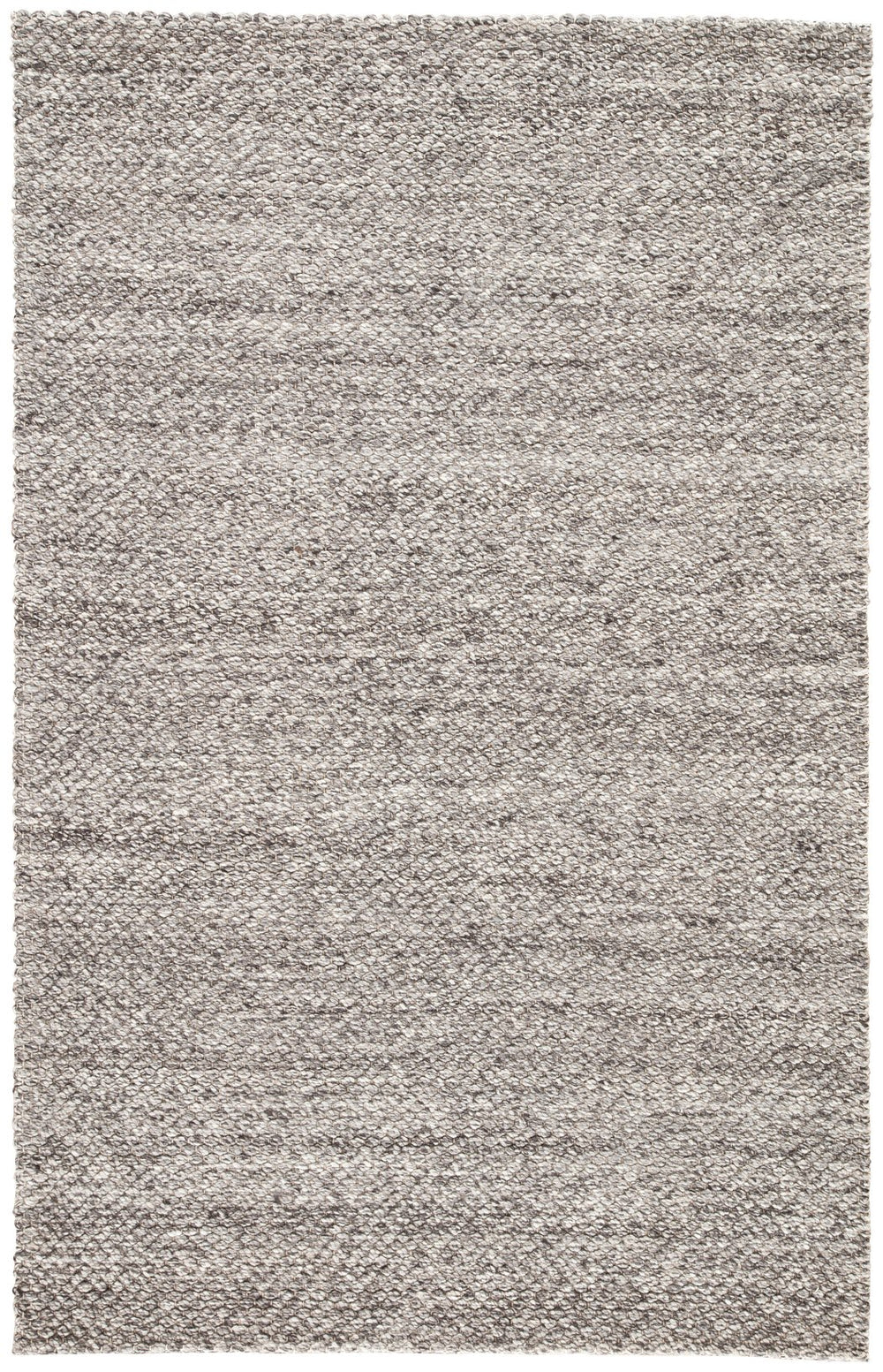 Jaipur Living Scandinavia Rakel Karlstadt Scr07 Handwoven Handmade 100% Wool Solids Solid Indoor Rug Gray 100% Wool, 100% Cotton Rug113075