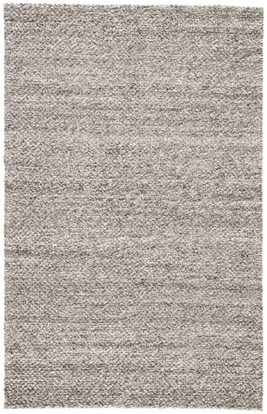 Jaipur Living Scandinavia Rakel Karlstadt Scr07 Handwoven Handmade 100% Wool Solids Solid Indoor Rug Gray 100% Wool, 100% Cotton Rug113075
