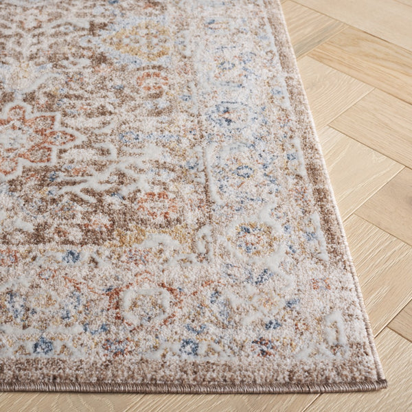 Safavieh Scarlett Cozy 4x6 Area Rug - Vibrant Red And Ivory Elegance For Rustic And Modern Decor Spaces Brown ,Ivory 64% Polyester  36% Cotton Sct400t-9