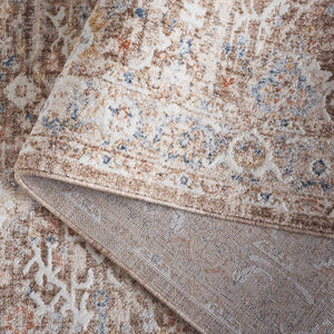 Safavieh Scarlett Cozy 4x6 Area Rug - Vibrant Red And Ivory Elegance For Rustic And Modern Decor Spaces Brown ,Ivory 64% Polyester  36% Cotton Sct400t-9