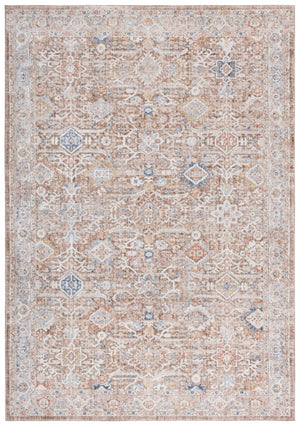 Safavieh Scarlett Cozy 4x6 Area Rug - Vibrant Red And Ivory Elegance For Rustic And Modern Decor Spaces Brown ,Ivory 64% Polyester  36% Cotton Sct400t-9