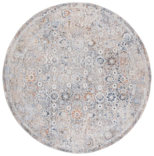 Safavieh Scarlett Contemporary 5/8-inch Thick Area Runner Rug – Durable Turkish Design For Timeless Style Beige ,Blue Ivory 64% Polyester  36% Cotton Sct404b-7r