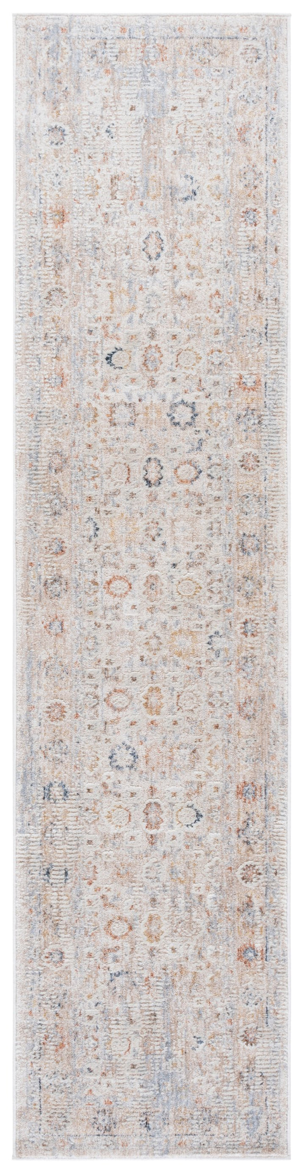 Safavieh Scarlett Contemporary 5/8-inch Thick Area Runner Rug – Durable Turkish Design For Timeless Style Beige ,Rust Brown 64% Polyester  36% Cotton Sct404c-28