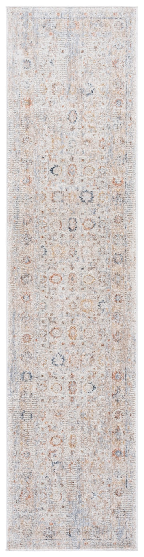 Safavieh Scarlett Small Rectangle Area Rug - Elegant Transitional Design, Durable Turkish Craftsmanship, Stylish Comfort Beige ,Rust Brown 64% Polyester  36% Cotton Sct404c-5