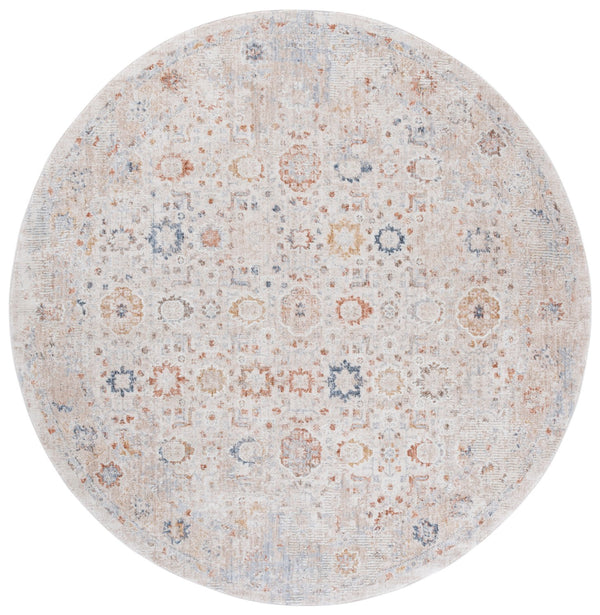 Safavieh Scarlett Contemporary 5/8-inch Thick Area Runner Rug – Durable Turkish Design For Timeless Style Beige ,Rust Brown 64% Polyester  36% Cotton Sct404c-7r