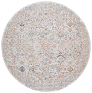 Safavieh Scarlett Luxurious Transitional Area Rug - Elegant Design For Timeless Home Décor And Comfort Beige ,Ivory Rust 64% Polyester  36% Cotton Sct406b-7r