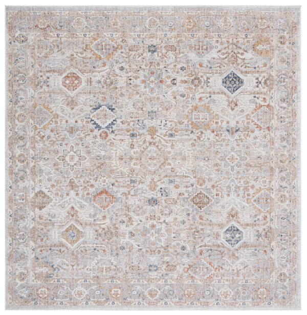 Safavieh Scarlett Transitional Area Rug - Luxurious Turkish Design In Elegant Earth Tones For Your Home Decor Beige ,Ivory Rust 64% Polyester  36% Cotton Sct406b-8
