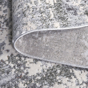 Safavieh Scarlett Modern Turkish Area Rug - Plush Power-loomed Design For Sophisticated Hallway Décor Grey ,Ivory Rust 64% Polyester  36% Cotton Sct408h-5