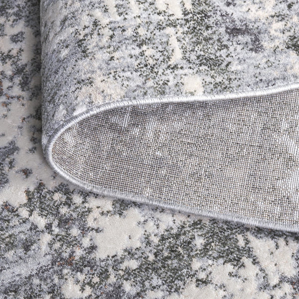 Safavieh Scarlett Modern Turkish Area Rug - Plush Power-loomed Design For Sophisticated Hallway Décor Grey ,Ivory Rust 64% Polyester  36% Cotton Sct408h-5