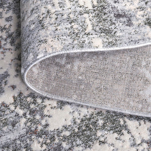 Safavieh Scarlett Contemporary Area Rug - Luxurious Light Grey And Ivory Design For Modern Interiors Grey ,Ivory Rust 64% Polyester  36% Cotton Sct408h-4