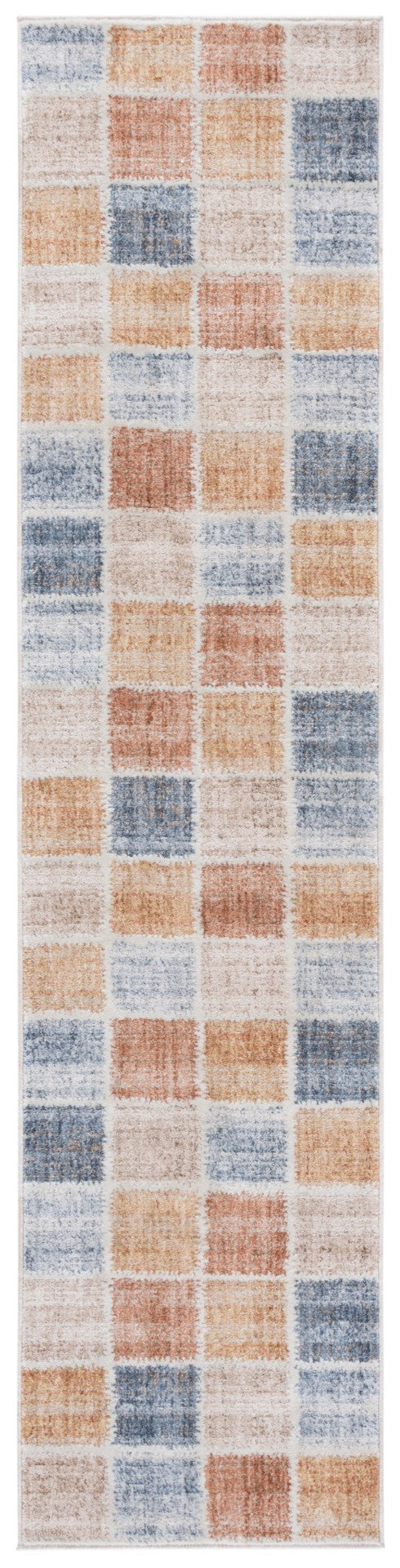 Safavieh Scarlett Contemporary Area Rug – Elegant, Durable Design For A Cozy, Stylish Home Décor Upgrade Beige ,Ivory Rust 64% Polyester  36% Cotton Sct410b-8