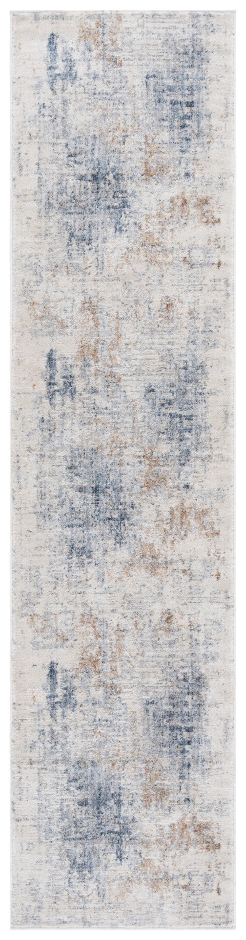 Safavieh Scarlett Area Rug - Chic Contemporary Design, Durable Power-loomed Construction, Elegant Style Blue ,Ivory Beige 64% Polyester  36% Cotton Sct412m-8