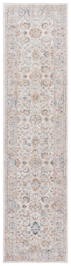 Safavieh Scarlett Elegant Transitional Area Rug – Durable Power Loomed Design For Cozy Home Décor Upgrade Ivory ,Beige Rust 64% Polyester  36% Cotton Sct416a-4