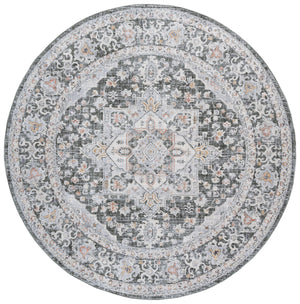 Safavieh Scarlett Runner Area Rug - Elegant Transitional Design, Plush Comfort, Durable & Timeless Craftsmanship Green ,Ivory Rust 64% Polyester  36% Cotton Sct418y-7r