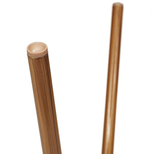 English Elm Marseille Bistro Table – Commercial-Grade Indoor/Outdoor Charm with Durable Glass Top & Aluminum Frame Black Textilene/Natural Frame 31.5" Round SDA-AD641011-80-BK-NAT-GG