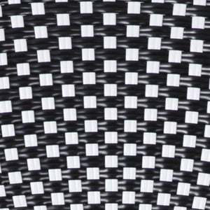 English Elm Bordeaux Indoor/Outdoor Bistro Chair - Stylish, Durable Seating for Commercial and Residential Spaces Black & White/Natural Frame SDA-AD642001-BKWH-NAT-GG