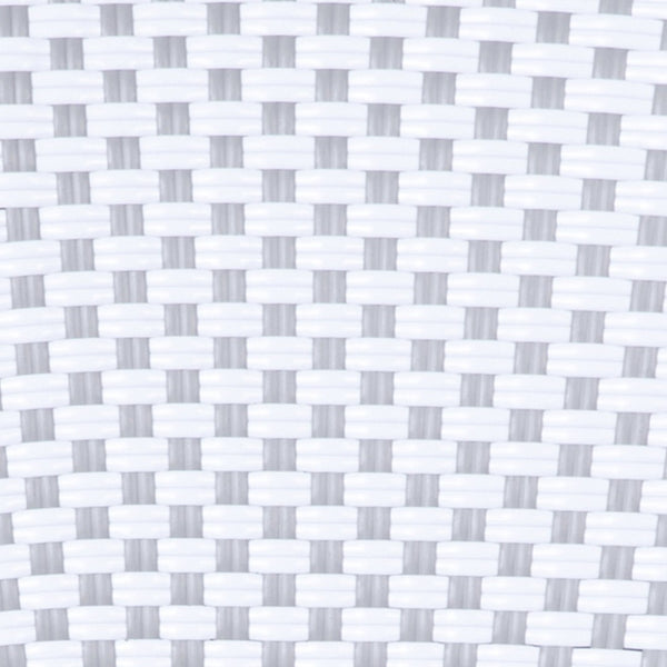 English Elm Lourdes Stackable Bistro Counter Stool - Elegant Indoor/Outdoor Seating, Commercial-Grade Comfort White & Gray/Natural Frame SDA-AD642001-F-CS-WHGY-NAT-GG