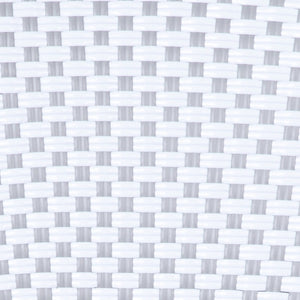 English Elm Lourdes Thonet-Style Bistro Chair - Stackable Indoor/Outdoor Seating for Commercial and Residential Use White & Gray/Natural Frame SDA-AD642002A-WHGY-NAT-GG