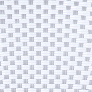 English Elm Lourdes Indoor/Outdoor Bistro Stacking Chair - Stylish, Durable, and Weather-Resistant Design White & Gray/Natural Frame SDA-AD642002S-WHGY-NAT-GG