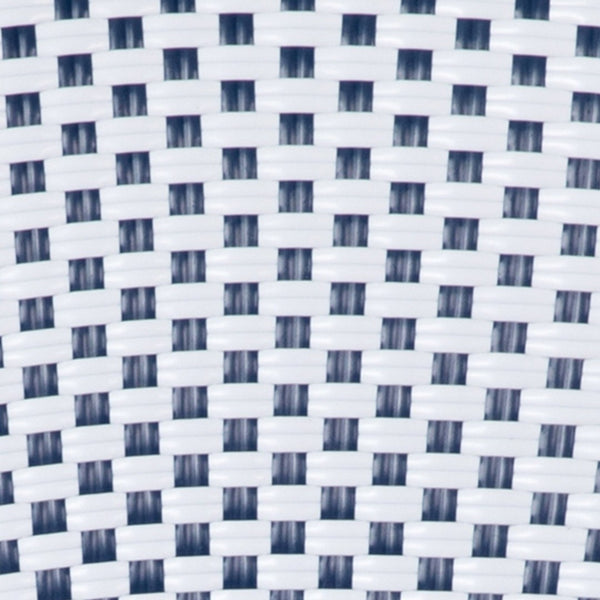 English Elm Lourdes Indoor/Outdoor Bistro Stacking Chair - Stylish, Durable, and Weather-Resistant Design White & Navy/Natural Frame SDA-AD642002S-WHNVY-NAT-GG