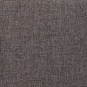 English Elm Kallie Set of 2 All-Weather Stacking Club Chairs with Rounded Arms for Stylish Outdoor Relaxation Gray Cushion/Black Frame SDA-AD892006-BK-2-GG