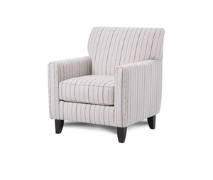 Fusion Vandy Heather Faya Accent Chair - Stylish, Durable, And Cleanable With Reversible Cushion Comfort Multi Ws,69% Polyester 25% Rayon 4% Linen 2% Acrylic 702 Faya Heather Accent Chair