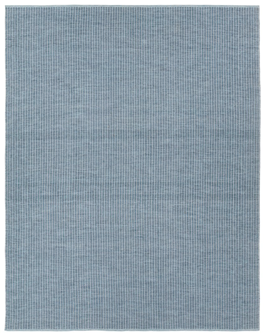Jaipur Living Sacdecer Avore Sdr02 Handwoven Handmade 100% Pet Yarn Contemporary Stripes Outdoor Rug Blue, White 100% Pet Yarn Rug161474