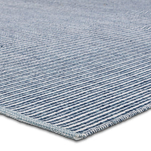 Jaipur Living Sacdecer Avore Sdr02 Handwoven Handmade 100% Pet Yarn Contemporary Stripes Outdoor Rug Blue, White 100% Pet Yarn Rug161474