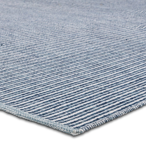 Jaipur Living Sacdecer Avore Sdr02 Handwoven Handmade 100% Pet Yarn Contemporary Stripes Outdoor Rug Blue, White 100% Pet Yarn Rug161474