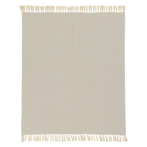 Jaipur Living Jaipur Living Cotton Chevron Throw with Fringe Trim for Coastal Farmhouse Decor Gray THR100010