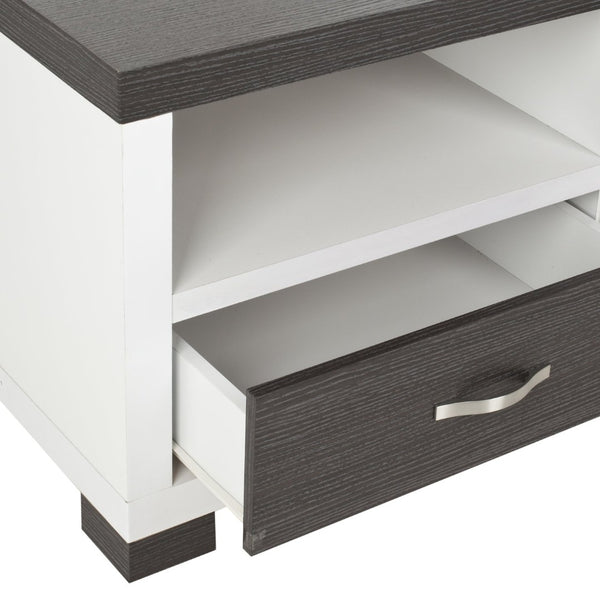 Safavieh Monroe 2-Drawer Entertainment Console – Modern Farmhouse Design With Ample Storage For Media Needs SEA1002A