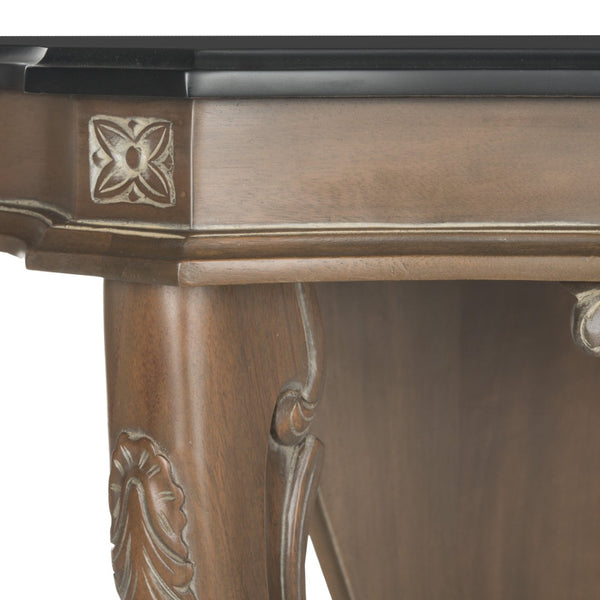 Safavieh Dabury Hall Table - Timeless American Empire Design, Solid Mahogany, Elegant Foyer Console Accent Piece SEA5001A