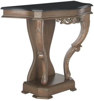 Safavieh Dabury Hall Table - Timeless American Empire Design, Solid Mahogany, Elegant Foyer Console Accent Piece SEA5001A