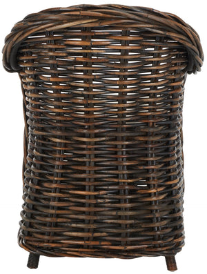 Safavieh Nita Wicker Club Chair – Handwoven Rattan Comfort For Coastal Charm In Living Rooms & Patios SEA7003A