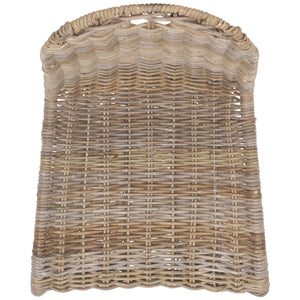 Safavieh CILOMBO Dining Chairs in Grey - Handwoven Rattan Elegance for Chic Dining Spaces & Gatherings SEA7007A-SET2