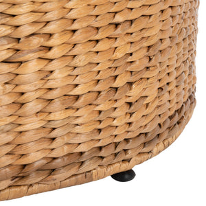 Safavieh Jesse Wicker Storage Coffee Table - Stylish Rattan Table With Interior Storage For Modern Living Spaces Natural SEA7034A