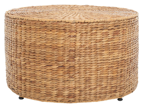 Safavieh Jesse Wicker Coffee Table - Handcrafted Natural Material Design For Chic, Modern Living Spaces SEA7035A