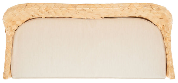 Safavieh Chorus Woven Sofa Bench - Handcrafted Rattan & Abaca Seating For Coastal, Tropical Décor Bliss SEA7041A
