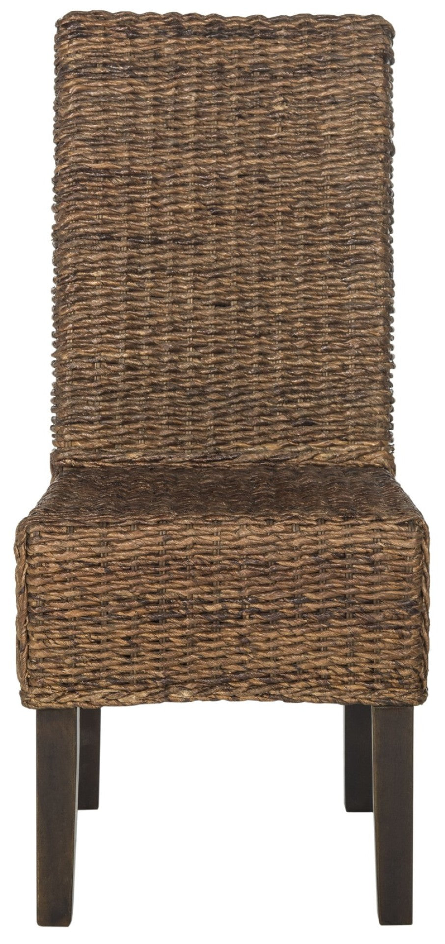 Safavieh AVITA Dining Chairs - Elevate Your Space with Artisanal Comfort and Timeless Style for Any Room Brown SEA8012B-SET2