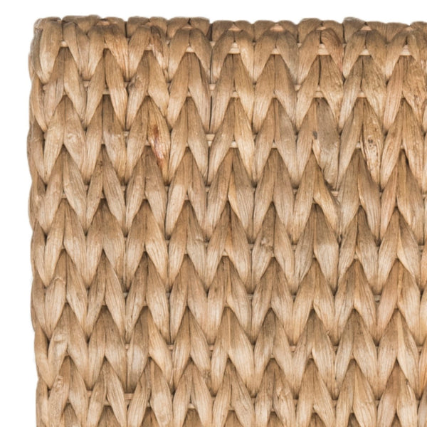 Safavieh LUZ Dining Chairs - Sustainable Pine Frame & Water Hyacinth Weave, Natural Aesthetic for Any Space SEA8016A-SET2