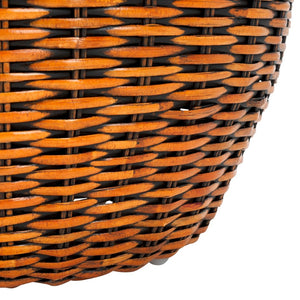 Safavieh Remi Wicker End Table – Chic Barrel Stool Design For Modern Living Spaces, Versatile Accent Piece Brown / Multi SEA8022A
