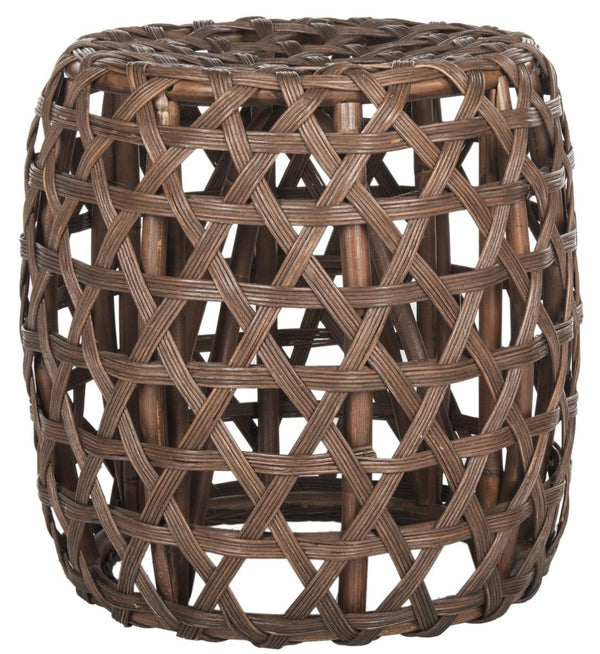 Safavieh Amica Contemporary Stool: Handcrafted Bangkok-Inspired Design For Versatile Home Accent & Seating SEA8023A