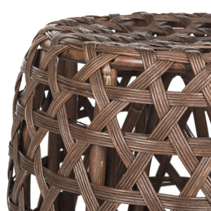 Safavieh Amica Contemporary Stool: Handcrafted Bangkok-Inspired Design For Versatile Home Accent & Seating SEA8023A
