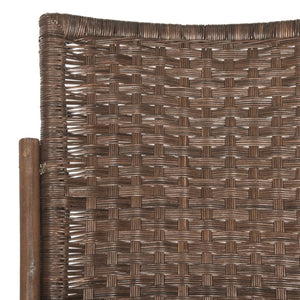 Safavieh Bali Rocking Chair - Elegant Rattan Design With Sturdy Hardwood Frame For Ultimate Comfort And Style Brown SEA8035B