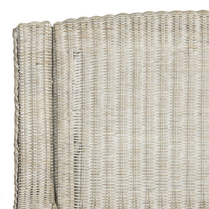 Safavieh Aria Rocking Chair - Coastal Charm With Antique Grey Rattan & Mahogany - Perfect For Sunrooms! SEA8036A